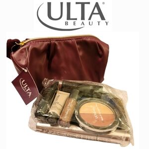Ulta Beauty 9-piece Makeup Gift Set & Bag NWT NEW